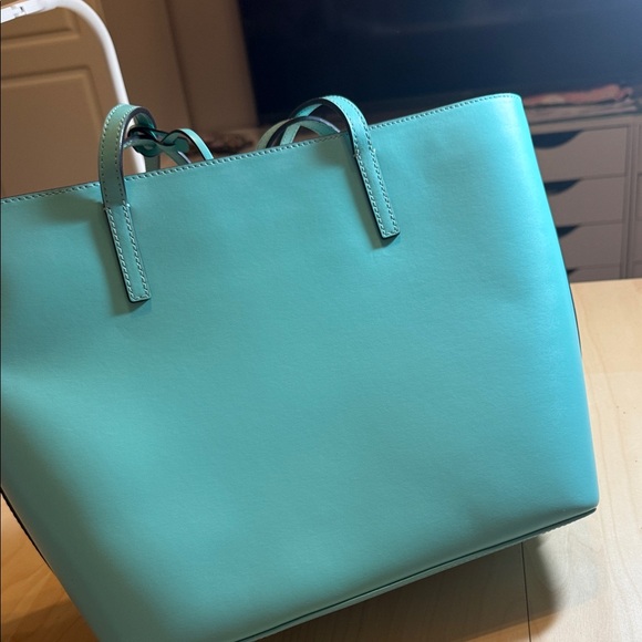 Kate Spade Aqua Blue Tote Bag - Picture 2 of 6
